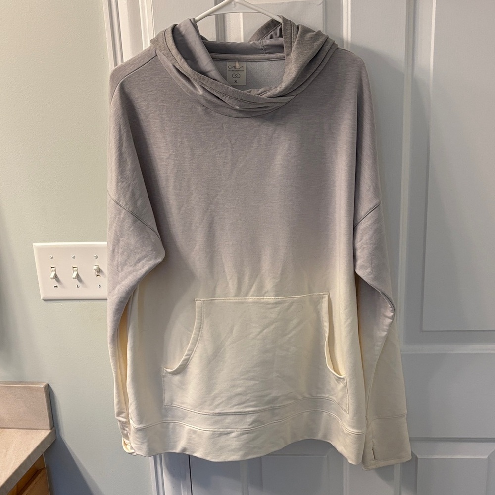 CALIA by Carrie Underwood Gray/Cream Hoodie